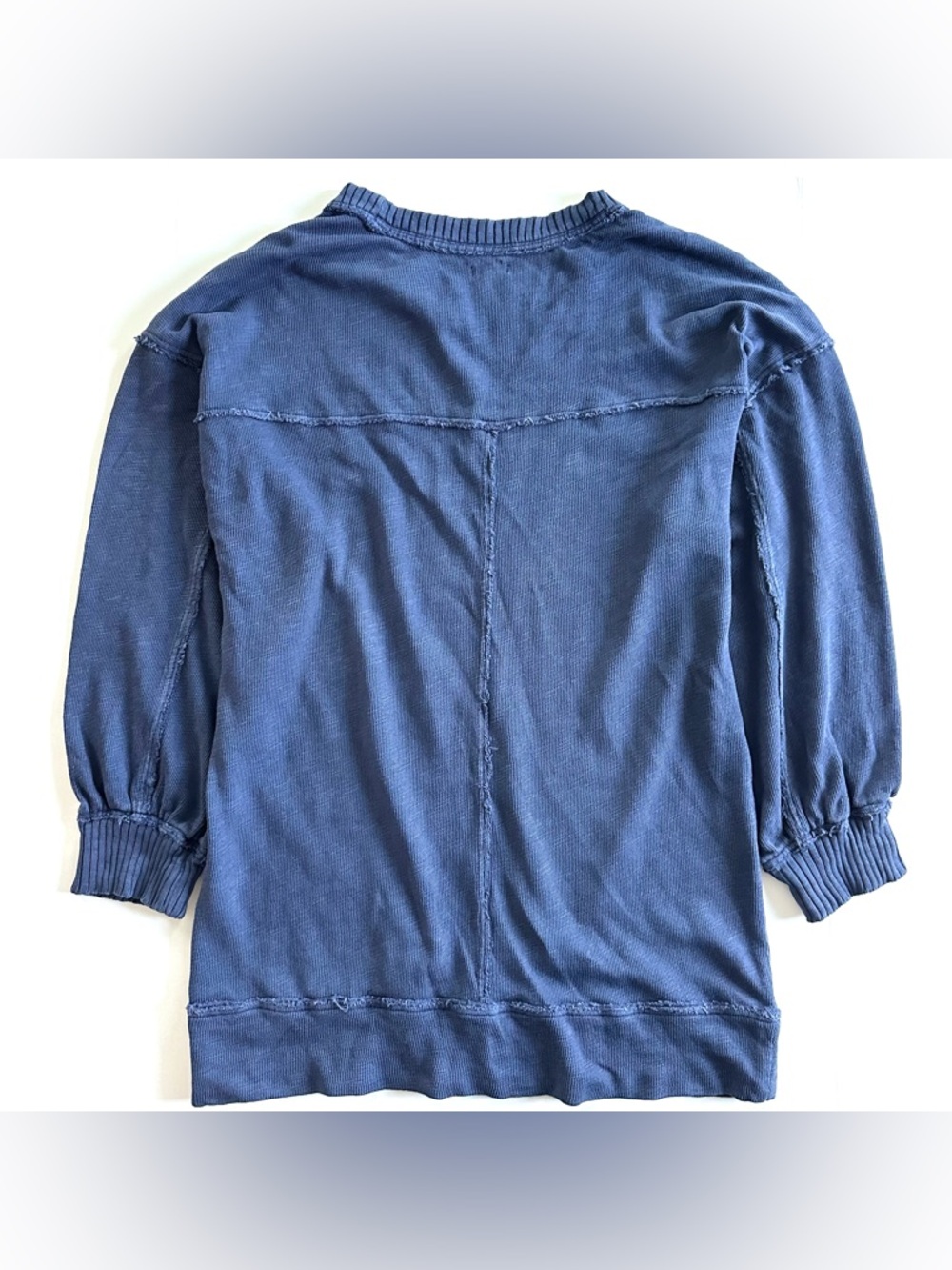 Anthropologie Pilcro Oversized Sweatshirt in Navy | XL | GUC - Picture 5 of 13